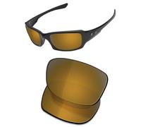 OSharp Lentes de repuesto para lentes de sol Oakley Fives Squared OO9238-54 mm, protección UV y ajuste perfecto