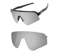 OSharp Lentes de repuesto para lentes de sol Oakley Sutro Lite Sweep OO9465, polarizados HD, espejados, protección UV, Espejo plateado cromado - Polarizado HD