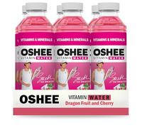 Oshee Vitamin Water H20 Vitamins & Minerals Flavour 555ml (Pack of 6) - Magnesium, Niacin, Pantothenic Acid, Vitamin B6, Folic Acid, Biotin, Vitamin B13