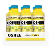 Oshee ZERO Water C 555ml Pack of 6 with Magnesium Niacin Pantothenic Acid B6 Folic Biotin B15
