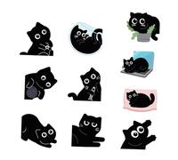 Oshhni 10 marcapáginas con forma de, bonitos marcadores de libros, clips de página, marcapáginas para leer, para mujeres, hombres, oficina, cafetería y