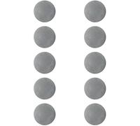 Oshhni 10 Piezas Pelotas de Golf de Espuma EVA Pelotas de Entrenamiento de Esponja Flexible Pelotas de Práctica para Golf Swing Suaves Adecuadas para, Gris