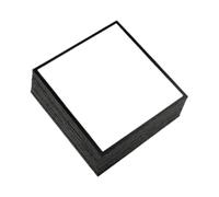 Oshhni 10 tableros Shikishi, tarjetas de en, suministros para manualidades, tableros de autógrafos, de firmas de artistas para coleccionistas de, Negro, L