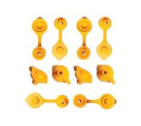 Oshhni 10 Tapas de ventilación para latas de, Cubierta de Escape del Tanque de de Gas, Conveniente de Usar, fácil de Instalar, Tapas de