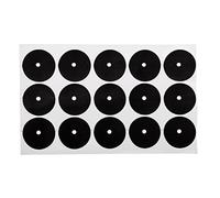 Oshhni 15 Piezas Pegatina de Punto para Billar Marcador de Posición Bola Adhesiva para Mesa Material de Tela para Billar Americano Adecuado para Salas de