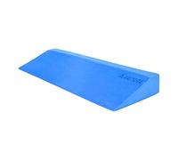 Oshhni 1x Bloques de Yoga, para Sentadillas, Accesorios elásticos, Soporte EVA, Licencia Inclinada, Espuma de Apoyo para Ejercicio, muñeca, Azul