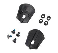 Oshhni 2 Almohadillas de Talón para Zapatillas de Ciclismo, Repuesto, Reparación, Mantenimiento, Montaje, Tornillos Y Juntas Antideslizantes para Entrenamien, Style C