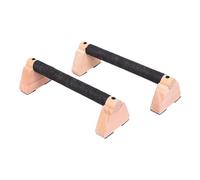 Oshhni 2 Barras de Flexiones de Madera Resistentes y Antideslizantes, Soportes de Ejercicio, Barras paralelas para Gimnasio en casa, Hombros y tríceps, 25cm