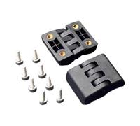 Oshhni 2 bisagras para Baúl Trasero de Motocicleta, Repuesto de Bisagras para Caja Trasera, Accesorios de Hardware Resistentes de Nailon para Caja Lateral