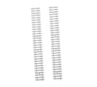 Oshhni 2 Piezas de traviesas para vías de Tren Modelo, traviesas de riel, fácil instalación, Suministros de diseño, Piezas de vía fáciles de Colocar, Soporte, Escala Ho