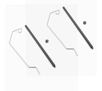 Oshhni 2 Piezas Lantern Stand de Camping Soporte para Luz Gancho Portátil para Lampara Compacto de Acero y Aluminio Adecuado para Acampar Picnic