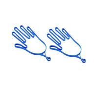 Oshhni 2 Soportes para Guantes de Golf, tensores Profesionales para Herramientas de Golf, Soporte para secador de Guantes, Colgador para Mantenimiento, Azul