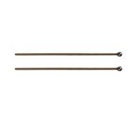Oshhni 2 uds Glockenspiel mazo xilófono palos Glockenspiel mazos de vibráfono para jugadores de Marimba percusión de xilófono, cabeza larga y redonda