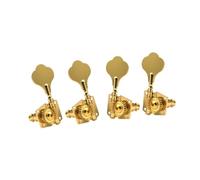 Oshhni 4 piezas de clavijas de afinación de cuerdas de guitarra eléctrica, perillas de afinación, cabezales de máquina resistentes para accesorios de, Oro