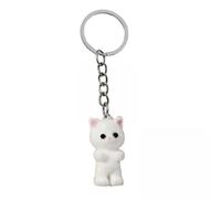 Oshhni 5 Llaveros de Gato con Forma Realista de Llaveros Temáticos. Accesorios para Bolsos. Llaveros de Animales. Colgante para Bolso. Juguete para R, 2 Piezas