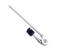 Oshhni Abrazadera de juego de batería con accesorio de brazo de platillo, profesional, soporte de abrazadera de platillo ajustable para piezas de platillos, Vara