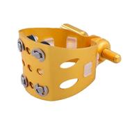 Oshhni Abrazadera para boquilla de saxofón, de abrazadera para boquilla de saxofón, ajuste práctico profesional, piezas de repuesto, accesorio para, para Soprano
