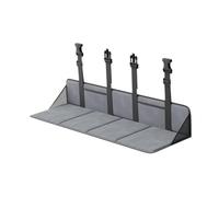 Oshhni Accesorios de placa de extensor de asiento trasero, Gris 120x40cm