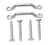 Oshhni Almohadillas para Kayak, de Anclaje, Antideslizantes, reemplazo Directo, instalación rápida con Tornillos, asa Resistente para, 2 Piezas