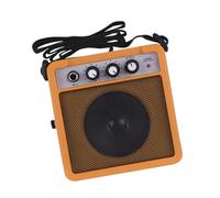 Oshhni Amplificador de Sonido para Guitarra Eléctrica, Equipo de Música Compacto Y Liviano, Amplificador de Guitarra para Práctica Diaria en Conciertos, Amarillo