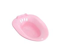 Oshhni Asiento de inodoro para ancianos para mujeres Lavabo de baño de asiento Evitar sentadillas Bidé Baño de cadera Durable Se adapta a inodoros estándar y, Rosado