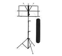 Oshhni Atril para Partituras, Soporte para, Atril para Libros, Altura Ajustable para Interpretación Instrumental, Negro