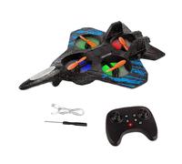 Oshhni Avión de Control Remoto cuadricóptero Volador, Juguete con de 360°, Luces, sin Cabeza, fácil de Volar, avión RC de Espuma