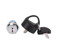 Oshhni Bloqueo para Scooters eléctricos, Interruptor de Encendido con Orificio pasante, Interruptor de Encendido/Apagado Universal, Impermeable y Seguro para