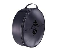 Oshhni Bolsa Gimnasio Multifuncional Ligera y portátil con Soporte para cinturón Levantamiento Pesas, Color Negro.