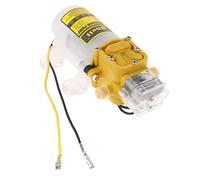 Oshhni Bomba de Diafragma Agua Presión Automática 12V Presostato Autocebante Material Plástico Cobre Acero para Uso en Jardín Hogar Barco