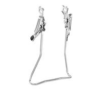 Oshhni Caballete de Bicicleta, Caballete Doble para Bicicleta, Soporte de estacionamiento metálico, Trasero para Bicicleta para Adultos, for 26 Inch
