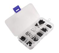 Oshhni Caja de Herramientas para Tornillos RC a Escala 1/16, Herramientas de reparación, Juego de Tornillos de Repuesto con Caja para ensamblar para Modelos