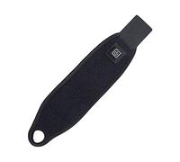 Oshhni Calentador de muñeca Calentador de muñeca Protección de muñeca ajustable Soporte de muñeca Almohadilla de calentamiento de mano Muñequera para pie, negro
