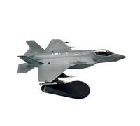 Oshhni Caza F-35A a Escala 1:72, Fundido a presión, con Base de exhibición, Modelo de avión de Ataque para cafeterías, dormitorios y estanterías.