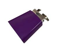 Oshhni Cencerro de Percusión Manual, Campana de Animación, Cencerros Ligeros, Generador de Ruido, Cencerro Musical para Batería, Deportivos, Bodas, Violeta