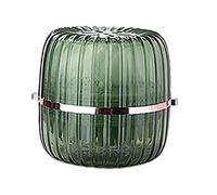 Oshhni Cepillo de Champú para El Cabello de Mano, Gasas de 4 Capas con Rejillas de Ventilación con Cabezal de Espuma Cepillo de para Todo Tipo de, Verde
