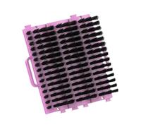 Oshhni Cepillo para el Cuidado de Caballos, Cepillo Multiusos para el Cuerpo de Mascotas, Herramienta de Aseo para Quitar el Pelo de los Caballos, para, Rosado Rojo