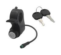 Oshhni Cerradura de Encendido eléctrica con 2 Llaves, portátil, de fácil instalación, para Manillar, Repuesto para G2Pro