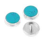 Oshhni Conjunto de 3 Botones de Trompeta en Estilo Moderno, azul