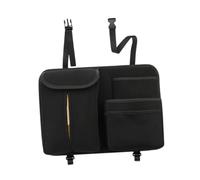 Oshhni COTO ORGANIZADOR DEL SEATO DEL ASIENTO TIERRA de UNIVERSAL con 3 bolsillos de almacenamiento Mantenga la bolsa de almacenamiento para el, Negro