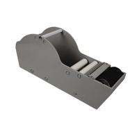 Oshhni Dispensador de Cinta Activada Por Agua, Cortador de Embalaje, Dispensador de Papel Kraft para Caja de Cartón, Dispensador de Cinta Engomada, GRIS