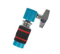Oshhni Embrague para platillos Hi Hat Soporte para platillos de batería Práctico accesorio de percusión de liberación rápida Embrague para batería, Azul