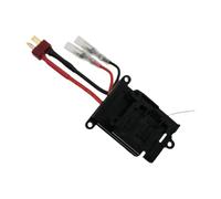 Oshhni ESC de Coche RC Controlador Electrónico Resistente al Agua con Función de Protección Múltiple en Metal y PP Adecuado para Camiones Rastreadores a