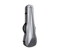 Oshhni Estuche para violín de tamaño completo 4/4, profesional, mochila para violín, portátil, ligero, carcasa rígida de fibra de carbono, caja para violín, Argén
