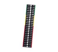 Oshhni Etiqueta adhesiva de disyuntor, pegatinas de números para identificación de peso, gimnasio, equipo de Fitness, etiquetas de pila de peso para, 5 a 120 Kg, 6.9 Cm X 1.2 Cm