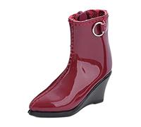 Oshhni Figura de Acción a Escala 1:6, con Zapatos, Botas Huecas, Estilo Casual, Modelo en Miniatura de Moda para Mujer, Disfraz para Figuras Femeninas de 12, Rojo