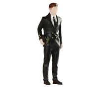 Oshhni Figura en Miniatura 1:64 Figura de en Miniatura Uniforme de Hombre Adorno Decorativo Coleccionable Diorama Micro Paisaje Decoración, Style a