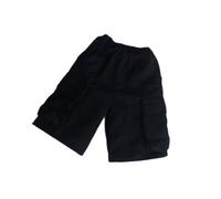 Oshhni Figura Masculina a Escala 1:6, Pantalones Cortos Cargo, Ropa para Figuras de acción, Regalo DIY, Ropa Elegante en Miniatura pequeña para Figuras de 12, Negro