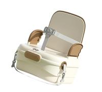 Oshhni Funda Multifuncional para mamá, Bolsa de pañales, Silla de Comedor, Funda Ligera y práctica para bebé, Bolso de Hombro para Viajes de Picnic, MarrÓn