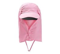 Oshhni Gorra para el solapa para el cuello Gorra de béisbol Sombrero de senderismo al aire libre para deportes al aire libre de verano, Rosado